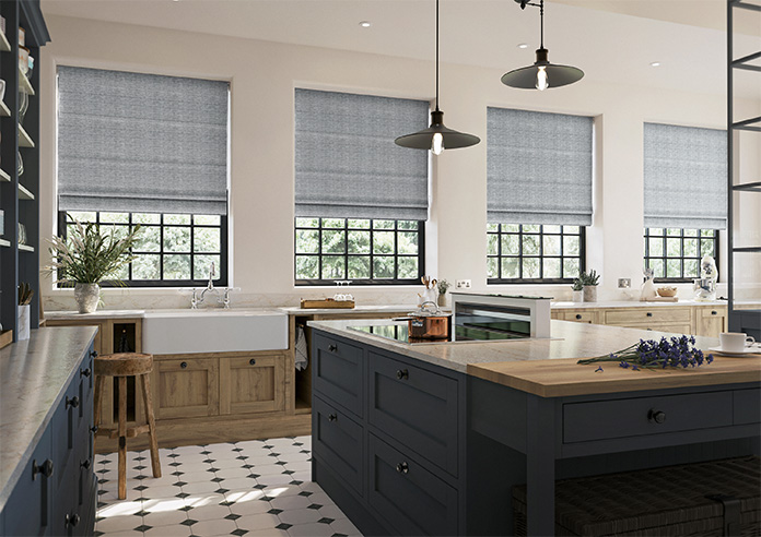 Donegal, Port Grey - Roman Blind - Image 6